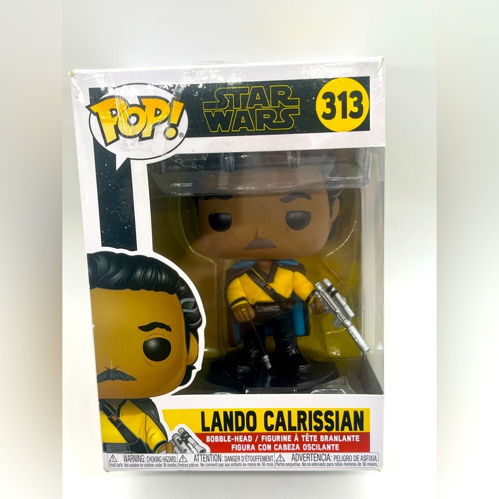 Funko POP Star Wars Lando‎ Calrissian New In A Box COLLECTIBLE Authentic Disney